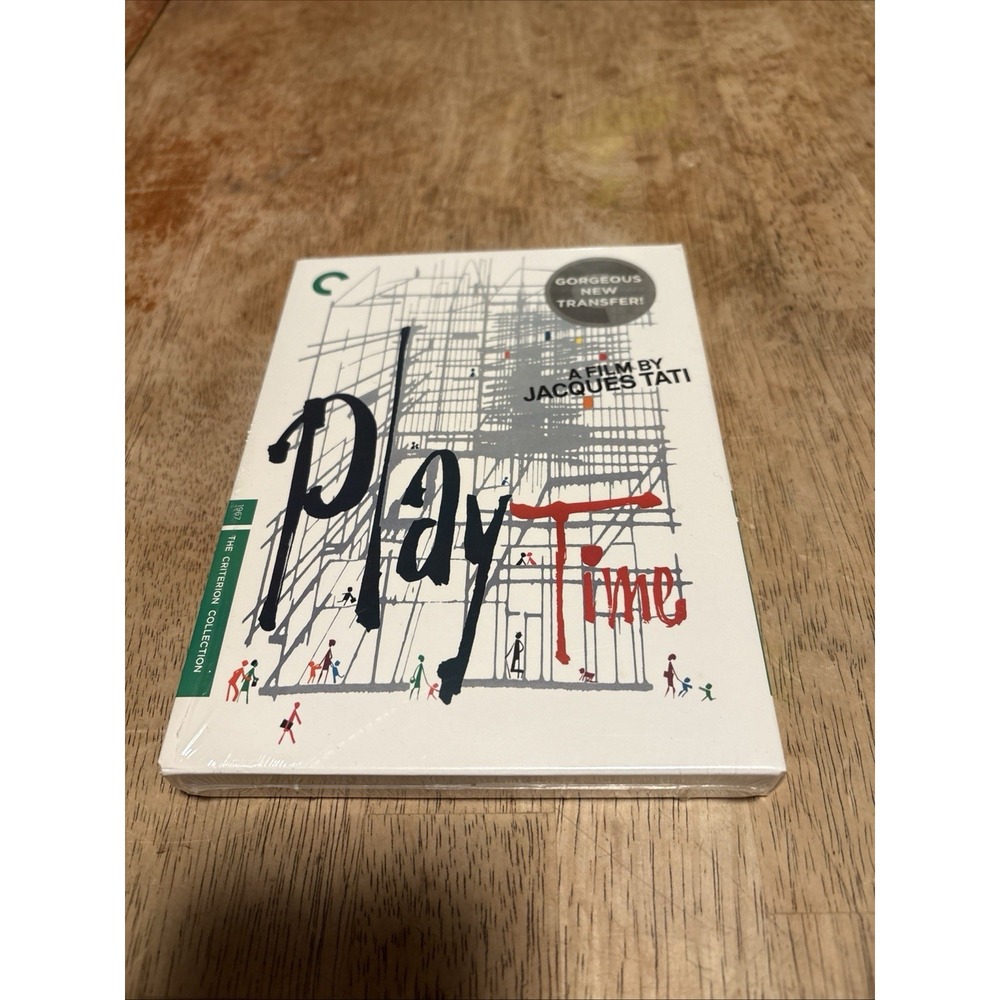 Playtime Criterion Collection 4K UHD Blu-ray Jacques Tati Comedy New=